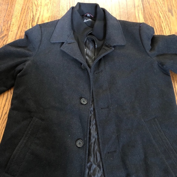 Kenneth Cole Wool Blend Pea Coat - Picture 3 of 5